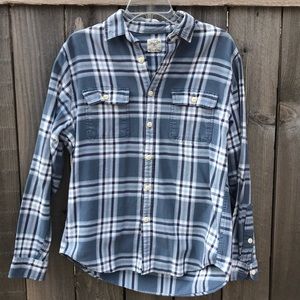 J. Crew men’s flannel button down shirt